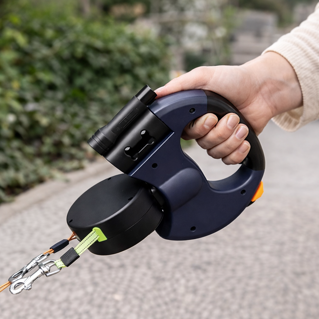 WavesPet™-Guinzaglio doppio automatico